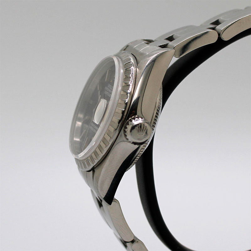Rolex Lady Datejust 28mm Acero y Bisel de Oro Blanco