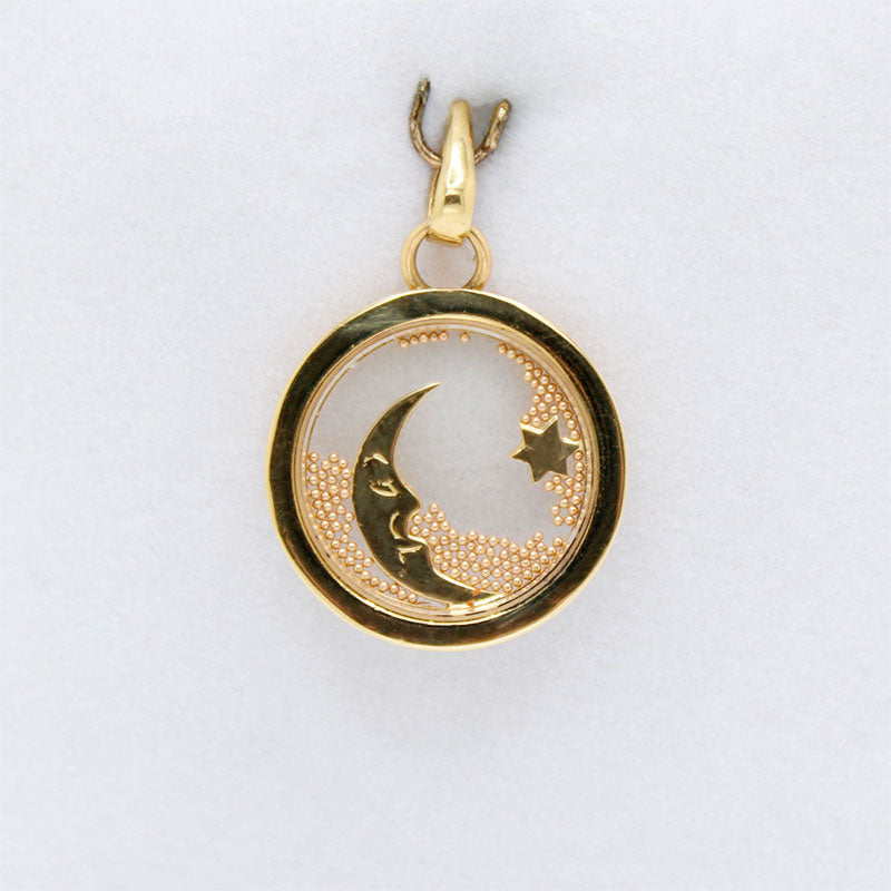 Dije de Oro 18k y Cristal