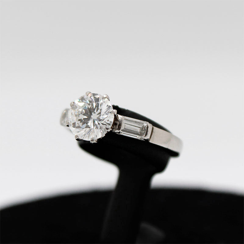 Platinum Solitaire with 1.14ct GIA D-Color Brilliant