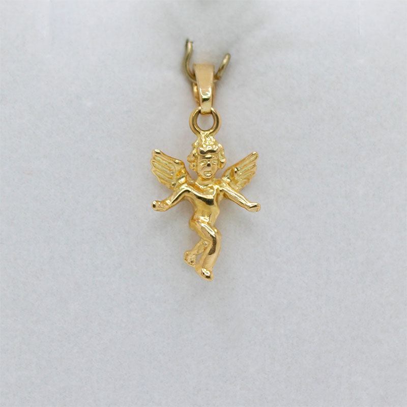 Guardian Angel Pendant in 18k Gold