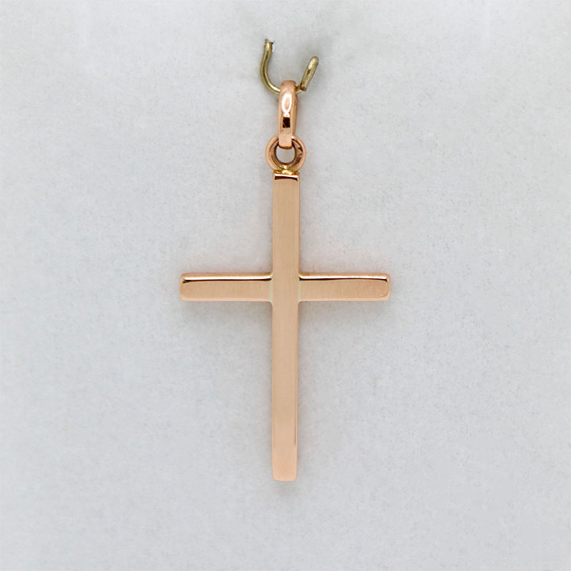 18k Gold Cross