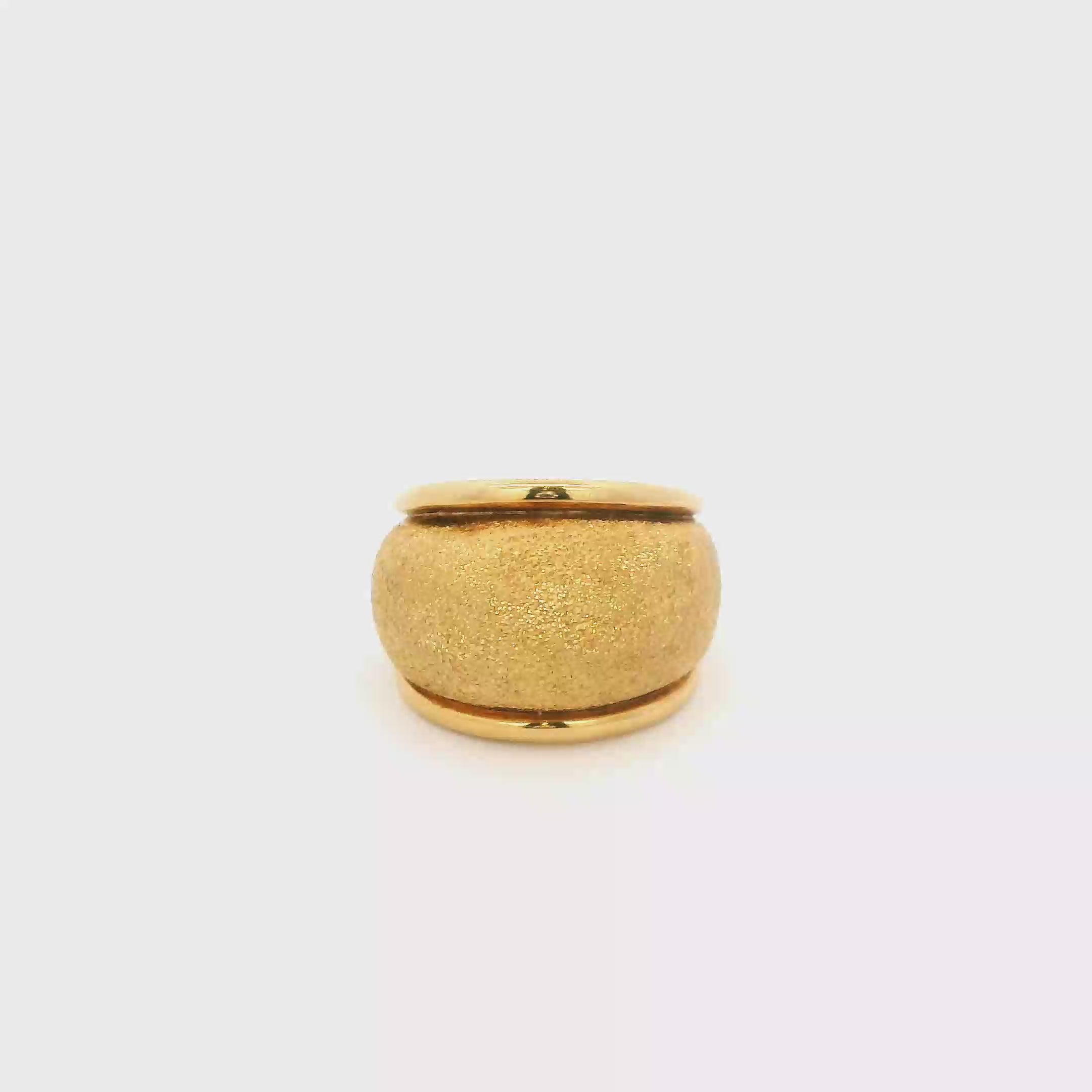Anilo Ancho de Oro con Textura
