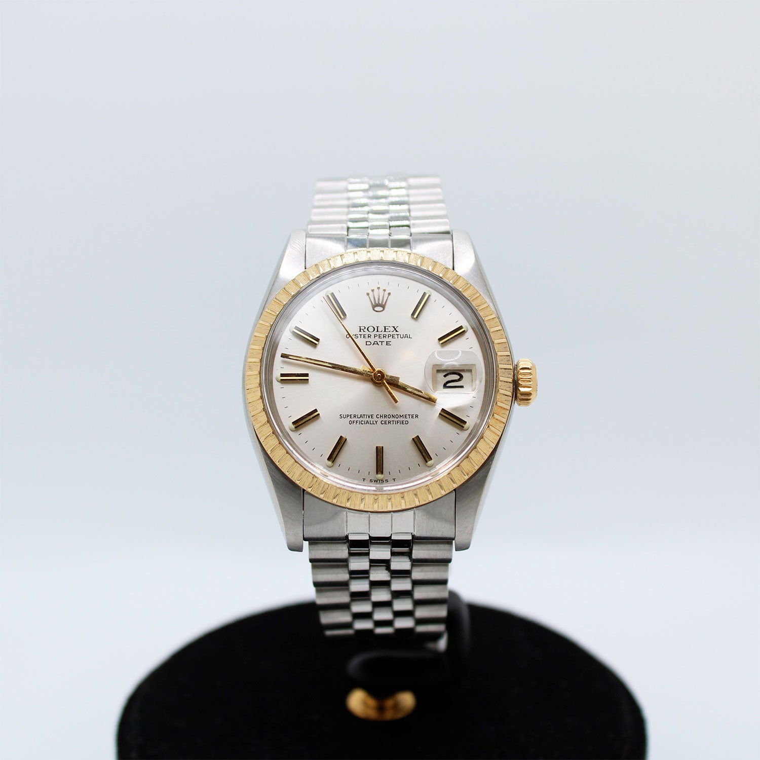 Rolex Date Combination 34mm with Jubilee Mesh Steel