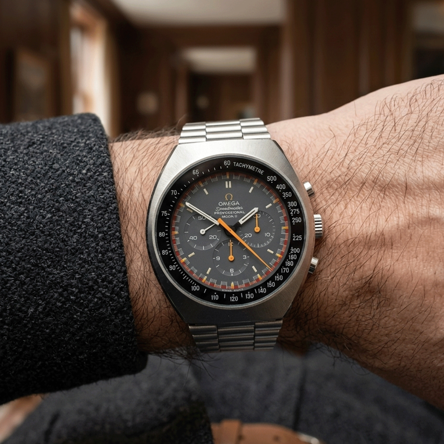 Omega Speedmaster Mark II, with Steel mesh NOS