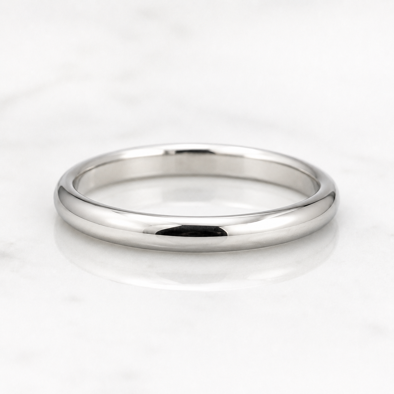 Alianza Media Caña 3.00mm — Oro 18k