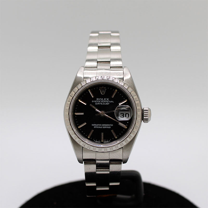 Rolex Lady Datejust  28mm Acero y Bisel de Oro Blanco