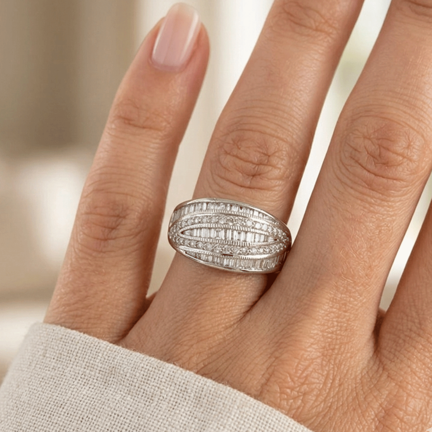 Anillo de Oro y Brillantes