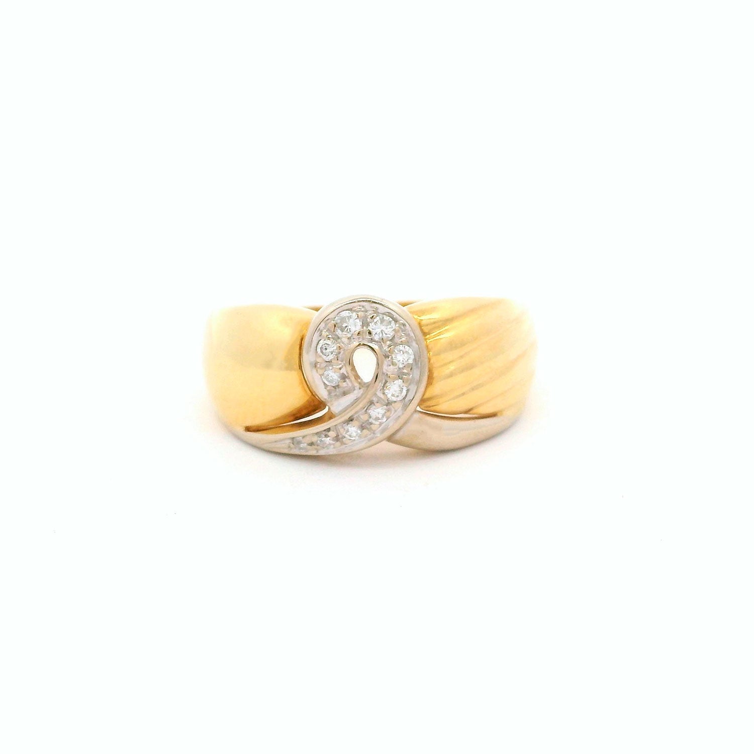 Anillo de Oro con Brillantes