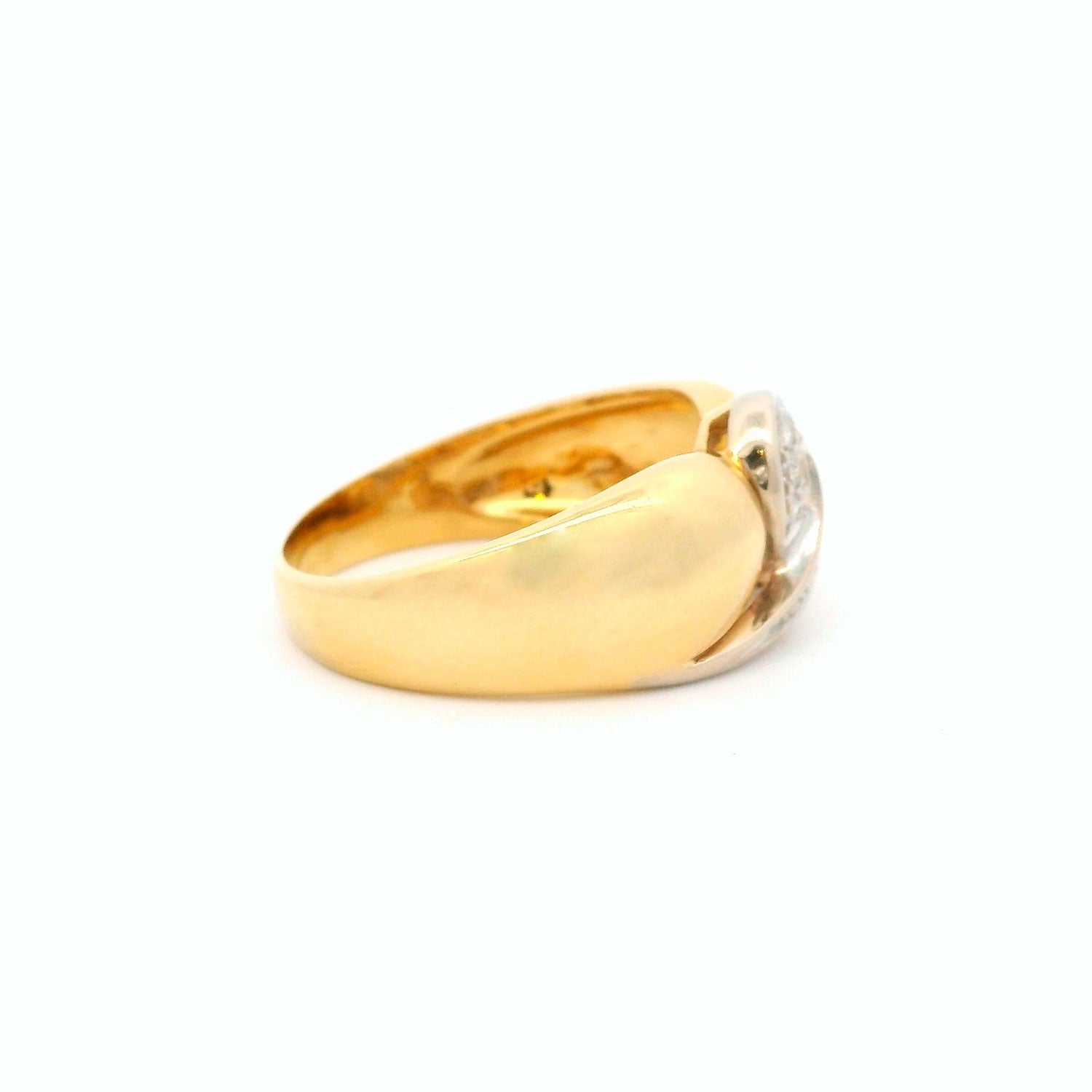 Anillo de Oro con Brillantes