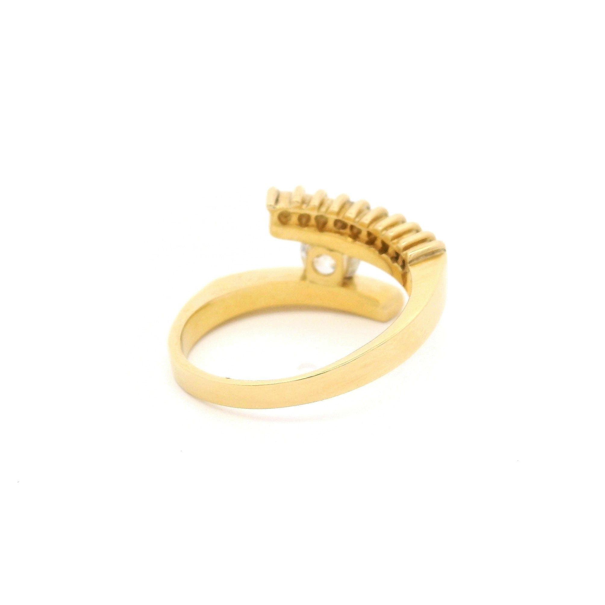 Anillo de Oro 18k y 0.78ct de brillantes