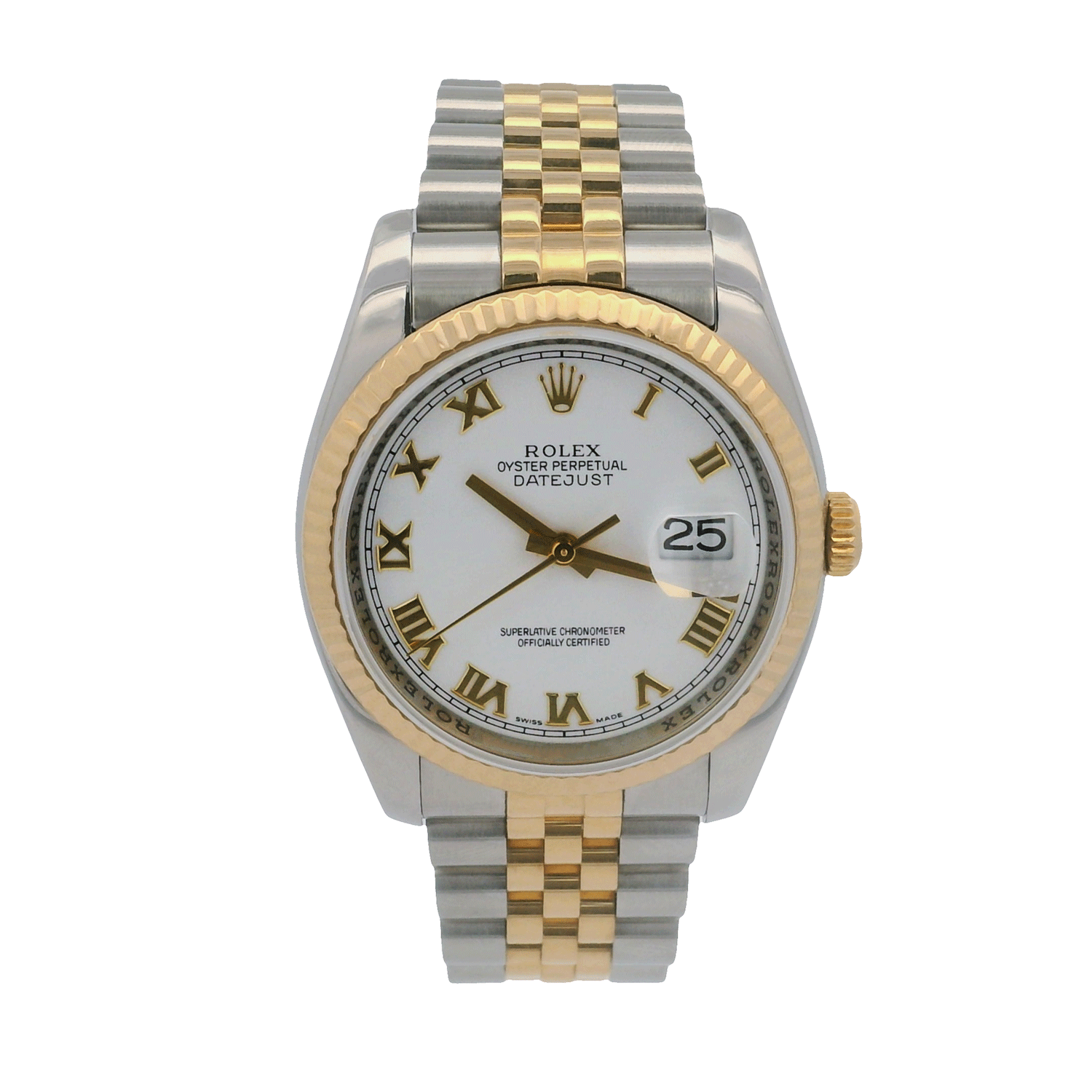 Rolex Datejust Combinado Acero y Oro 36 mm