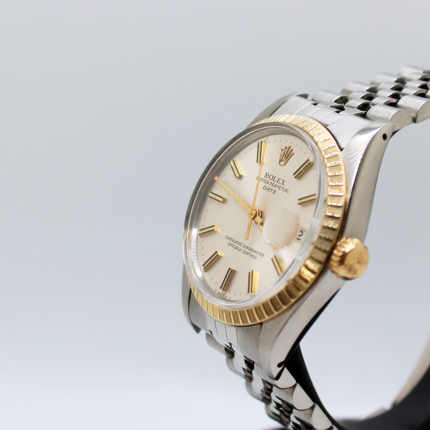 Rolex Date Combinado 34mm con Malla Jubilee Acero