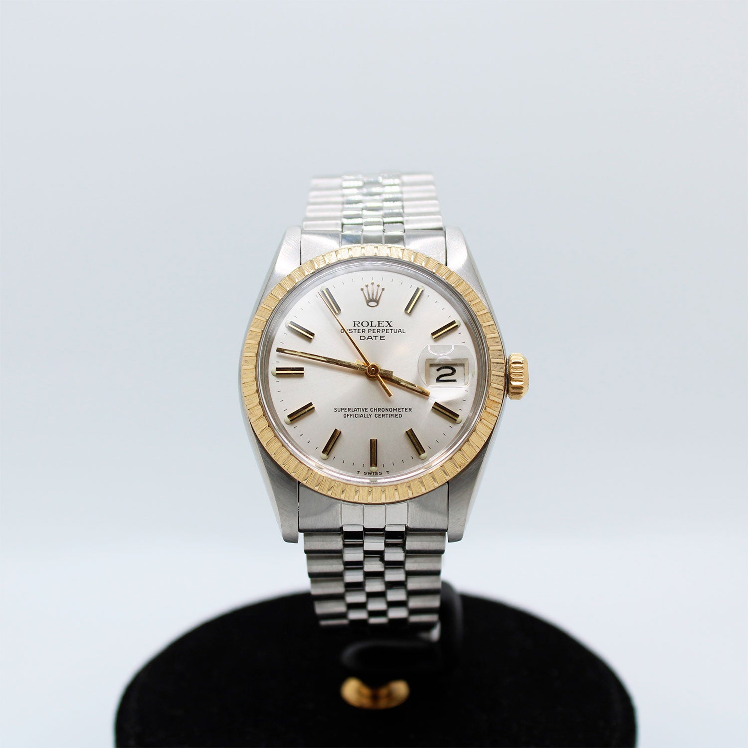 Rolex Date Combinado 34mm con Malla Jubilee Acero