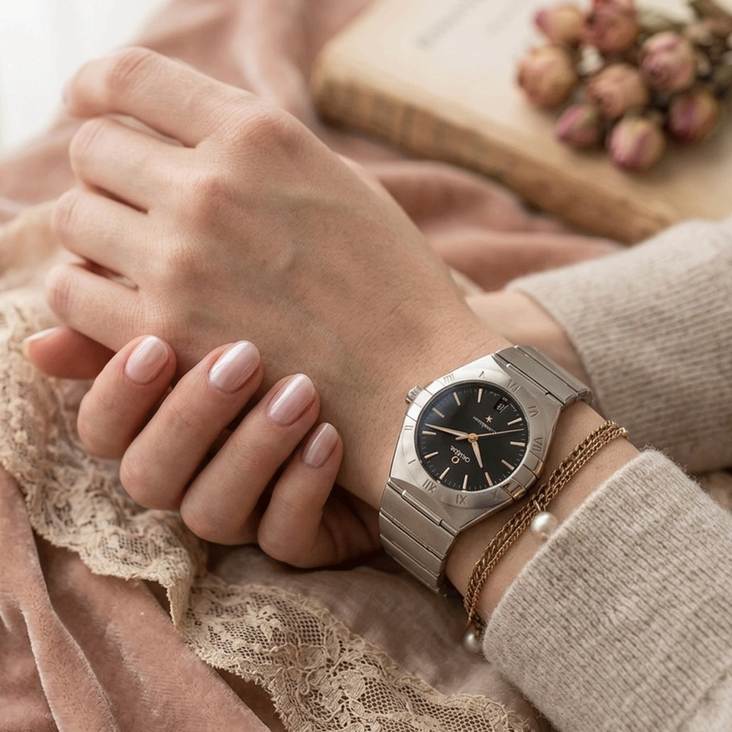 Omega Constellation Quartz Steel 36 mm