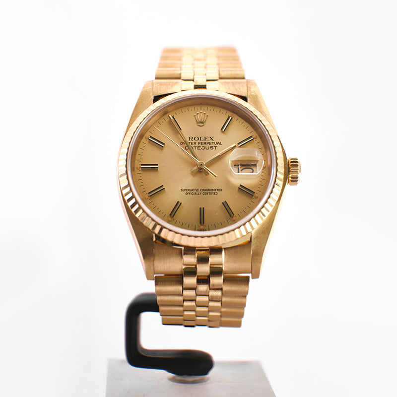 Rolex Datejust 36mm Oro 18k