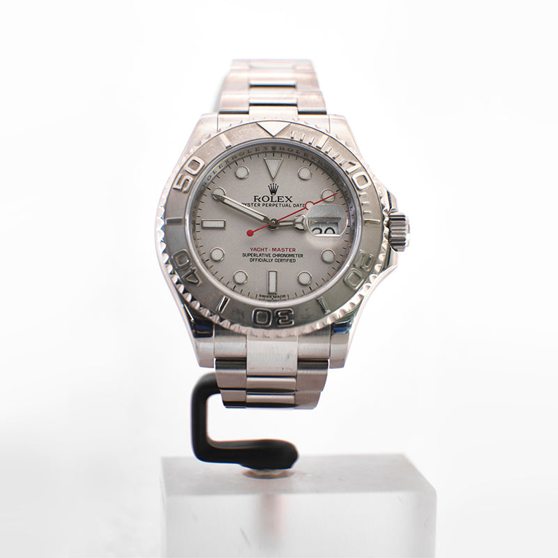 Rolex Yacht Master 40mm Acero y Bisel de Platino